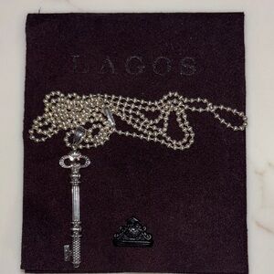 LAGOS Silver Key Necklace